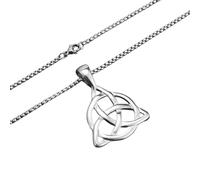 Générique Collier pendentif vintage Nordic Celtic Trinity Collection pour hommes, femmes, bijoux porte-bonheur irlandais