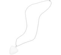 Générique Collier Porte-médiators et Identification Rapide Transparent Étui à Médiators en Plastique et Métal Rangement Sécurisé pour Guitare pour Concerts et Voyages