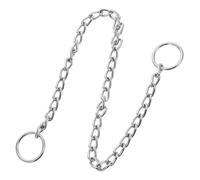 Générique Collier pour Chien en Métal Chromé Ajustable et Résistant, Chaîne Décorative Élégante pour Petits Chiens et Bouledogues Français, Ornement de Cou Stylé