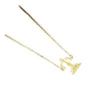 Générique Collier pour hommes, pendentif Déesse de la Justice creusé, collier de bijoux de mode pour femmes, cadeau