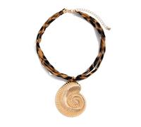 Générique Collier ras de cou en forme de cœur à la mode, en coton multicouche, avec breloque en forme d ' étoile de mer, pour un usage quotidien, bijoux ethniques avec pendentif en forme de cœur