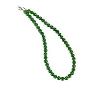 Générique Collier Ras Du Cou En Perles De Chrysoprase (4 Mm/6 Mm/8 Mm), Bijou En Cristal Fait Main, Idéal Pour Femme, Maman, Noël Ou Anniversaire (6 Mm).