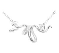Générique Collier serpent accessoire à la mode serpents enroulés collier bijoux de cou pour l ' amélioration de la garde-robe moderne bijoux pour femmes à la mode