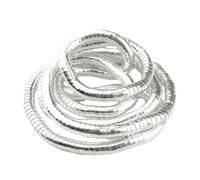 Générique Collier Serpent Pliable, Collier Polyvalent Torsadé Flexible, Collier Serpent Flexible, Bracelet Serpent, Bracelet Serpent Réglable En Alliage D'argent Et D'or