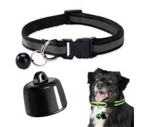 Générique Collier Traceur GPS pour Chat & Chien - Mini GPS Intelligent Étanche P23 - Suivi Mondial sans Abonnement - Compatible iOS Android - pour Tout Collier - Localisation Anti-Perdition (B)