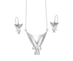 Générique Collier vase - Support créatif pour bouquet de fleurs, bijoux de cou creux miniatures, finition polie, pendentif décoratif, étui pour accessoires en métallique, | pour Femmes Filles Da