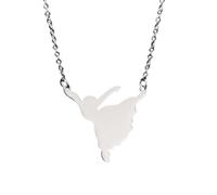 Générique Colliers Danse, ballerine, collier poupée, dor, argent, danseuse de ballet, bijoux, cadeaux de mariage