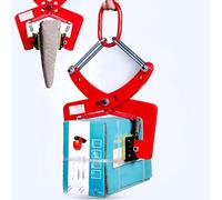 Générique Colliers de Levage Vertical pour brèches de brèche de Briques de Granit à Ciseaux durables avec Ouverture de préhension en Caoutchouc 10-30 cm