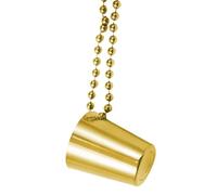 Générique Colliers en verre, collier de tasse de tir-Collier de perle tasque,Supplies de fête de vacances légères, bijoux de carnaval, fournitures de mariée et de marié pour le festival de mariage