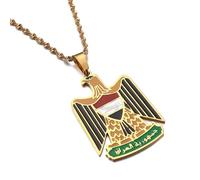 Générique Colliers pendentifs de la République d’Irak, bijoux, porte-bonheurs, collier de chaîne irakienne
