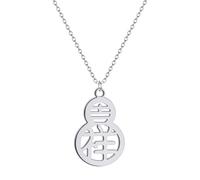 Générique Colliers pour femmes, collier de gourde porte-bonheur, pendentif sûr et auspicieux, collier exquis en clavicule pour femmes, bijoux talismans chinois