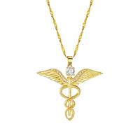Générique Colliers pour femmes, équipe de tendances 2021 Collier pour femmes Collier de preuve d’amour Pendentif bijoux pour une femme médecin infirmière