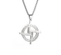 Générique colliers pour femmes, pendentif croix de Sainte Brigitte, amulette de mode celtique irlandaise pour hommes cadeau