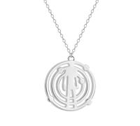 Générique Colliers pour femmes, Pendentif de Kid Cudi Man sur la Lune Collier Pendentif de mode Porte-monnaie Bijoux de charme de mode