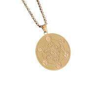 Générique colliers pour femmes, Sceau de Salomon, Étoile sacrée à six branches, Archange Pendentif d’Ange, Collier d’Amulette mystique pour hommes et femmes, bijoux mystiques pour hommes et femmes