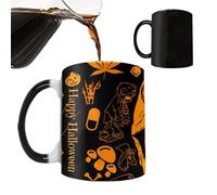 Générique Color Changing Coffee Mug, 400ml Ceramic Temperature-Sensitive