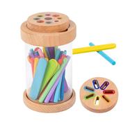 Générique Color Matching Toys,Colorful Sensory Collor Sorting Cup - Matching Game, Presschool Learning Activitties, Fine Motor Skill Toys for Preschoolers 1-3 Year