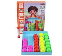 Générique Color Matching Toys, Toddler Ball Sorting Game, Educational Learning Tool, Fun Fidget Activity Set for Travel, Classroom, Preschool, Kindergarten, Holiday Gifting, and Stocking Baskets