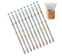 Générique Colored Pencils Set, 24 Pieces Vibrant with Erasers, Artist Drawing Tools Teacher Supplies For, Art Supply Long Lasting, Coloring Sketching Gift for Kids Teens Adults Home School Office