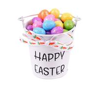 Générique Colorful Easter Egg, Interactive Party Favor, 3.54 Inches 6 Pack Eggs with Easy Installation, Portable Fun Easter, Egg with Bucket Design, Holiday Decoration for Home and Bedroom