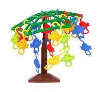Générique Colorful Monkey Balance, Wooden Tower Blocks, Fun Learning Game, Preschool Educational Activity Kit, Interactive Classroom Play Bundle, Toy Set for Boys, Girls, Kindergarten
