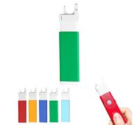 Générique Colorful Threading Tool, Colorful Sewing Machine Threading Tool, Easy Needle Inserter Aid for Everyday Clothing Repairs, Universal Craft Quilting Gadget Accessories Threader (Green)