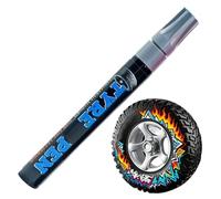 Générique ColorTrace Kit | Oilbased Waterproof Quickdry Multicolor Marker Set | Rock Wood Fabric Canvas Mug Tire Drawing Lettering Craft Diy | Car Motorcycle Bicycle Repair Customization Indoor