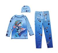 Générique Combinaison Anti UV Bebe Garcon - Maillots de Bain garçon très élastiques - Shorts de Surf et t-Shirts Anti-UV pour Enfants - Piscine et Plage