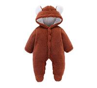 Générique Combinaison Bebe 2025 Vetement Garçon Fille Hiver Chaud Pyjama Capuche Barboteuse Pilote Bébé Tenue Manches Longues d'hiver Grenouillères Costume Enfant
