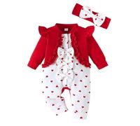Générique Combinaison bebe garcon fille de Nuit Infant Pyjama Ensemble body Manches Courtes imprimé mignon cadeau naissance pour Bébé