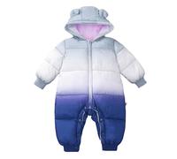 Générique Combinaison Bebe Hiver Chaud Pyjama BéBé Manteau d'hiver Polaire Capuche Flanelle Barboteuses Pilote Naissance 0-18 Mois