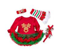 Générique Combinaison Bebe NoëL, DéGuisement Pere Noel Barboteuse Bebe GarçOn Combinaison Enfants Jumpsuit Ensemble BéBé BéBé GarçOn Filles PèRe NoëL