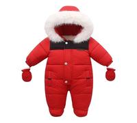 Générique Combinaison de Neige pour Enfants, bébé Fille Pull Manteaux d'hiver épais Costume pour Nouveau-né bébé garçon Fille | Veste Hiver | Combinaison De Marche en Laine Enfants Filles Et GarçOns