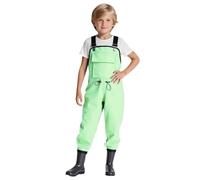 Générique Combinaison De Travail Enfant Combinaison Fille Polyvalente 2 à 11 Ans Tenue Confortable Jeu Plage Piscine Plein Air Toutes Saisons (Light Green, 3.5-4years)