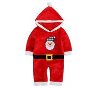 Générique Combinaison Hiver Bebe Garcon, Costume Bebe Noel Ensembles BéBé GarçOn Combinaison Enfants Renne Jumpsuit VêTements BéBé Fille Pas 0-24 Mois / 3Pcs GarçOns Filles