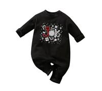Générique Combinaison Hiver Bebe Garcon, Vetement Bebe Fille Barboteuse GarçOn Combinaison BéBé Premier NoëL Mon NoëL BéBé VêTement Habit Pere Noel