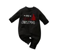 Générique Combinaison Hiver Bebe Garcon, Vetement Bebe Fille Barboteuse GarçOn Combinaison BéBé Premier NoëL Mon NoëL BéBé VêTement Habit Pere Noel