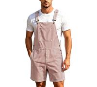 Générique Combinaison Pantalon décontractée Britannique intemporelle à Carreaux Classiques (Red-e, L)