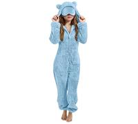 Générique combinaison pyjama enfant,pyjama combinaison enfant,surpyjama fille,pilou,stitch,10 ans,surpyjama polaire,12 ans,chaud,hiver,grande taille,coton,couleur unie,hiver chaud,Bleu,4-5 ans