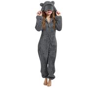 Générique combinaison pyjama enfant,pyjama combinaison enfant,surpyjama fille,pilou,stitch,10 ans,surpyjama polaire,12 ans,chaud,hiver,grande taille,coton,couleur unie,hiver chaud,gris,3-4 ans