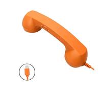 Générique Combiné téléphonique de Type C avec Liaison d ' Appel, A | Microphone et écouteur intégrés, connexion Plug-and-Play, combiné rétro
