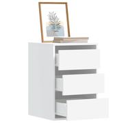 Générique Commode d'angle Blanc 40x41x58 cm Bois d'ingénierie,Meubles,Armoires & Meubles de Rangement,Commodes,Blanc,17.6 KG,852834