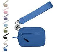 Générique Commonlyto Wallet, The Iris' Wallet 2nd, Suitable for Women's Daily Travel and Shopping (Blue)