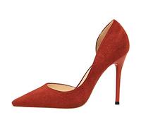 Générique Comode Scarpe Con Tacco da 10 cm per Feste e balli di Fine Anno, décolleté Con Tacco Alto da Donna, Tacchi a spillo a Punta chiusa per damigelle d'onore