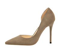 Générique Comode Scarpe Con Tacco da 10 cm per Feste e balli di Fine Anno, décolleté Con Tacco Alto da Donna, Tacchi a spillo a Punta chiusa per damigelle d'onore
