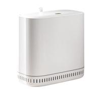 Générique Compact Bathroom Bin - Lightweight Trash Can, Garbage Bin with Odor Containment, Trash Containers for Indoor Outdoor Display, Home Garbage Basket, Bedroom Wastebasket for Daily Use