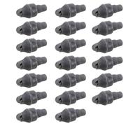 Générique Compact, Change Rapidement de méthode de Perles, mangeoires, connecteurs de matériel de pêche, Accessoire pour Les Amateurs de pêche, Perles de pêche en Caoutchouc durables