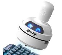 Générique Compact Keyboard Cleaner - Desk Vacuum ¦ 10.2cm Mini Vacuum Cleaner with Adjustable Suction, Desktop Cleaners with Multi Level Power, Desktop Suctions, Keyboard Suction for Truck Garage