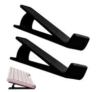 Générique Compact Keyboard Stand, Ergonomic Desk Riser System, Anti Slip Lifting Support Tool, Lightweight Computer Base Set, Sturdy Modern Work Design Style for Gaming Office Use