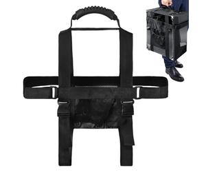 Générique Compact PC Strap, Adjustable Tower Holder, Secure Carry Harness, Portable Desktop Computer Transport Belt, Office Travel Hardware Organizer, Utility Gear for Homes, Schools, 43x37x20cm